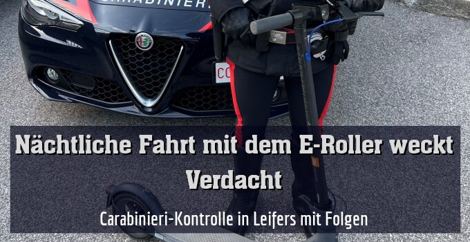 Carabinieri-Kontrolle in Leifers mit Folgen