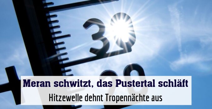 Hitzewelle dehnt Tropennächte aus