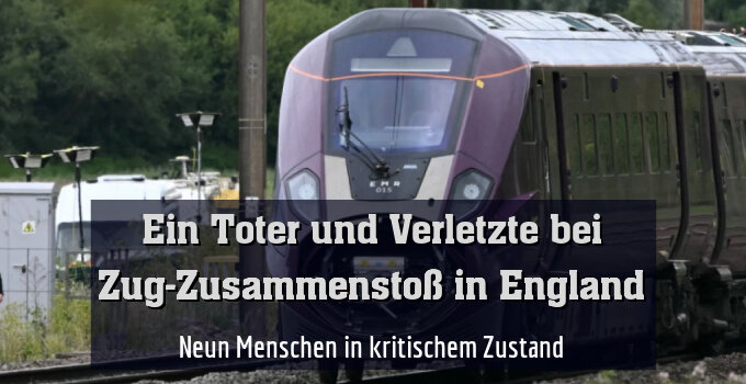 Neun Menschen in kritischem Zustand