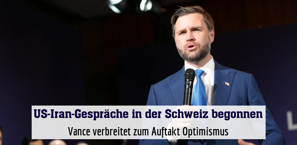 Vance verbreitet zum Auftakt Optimismus