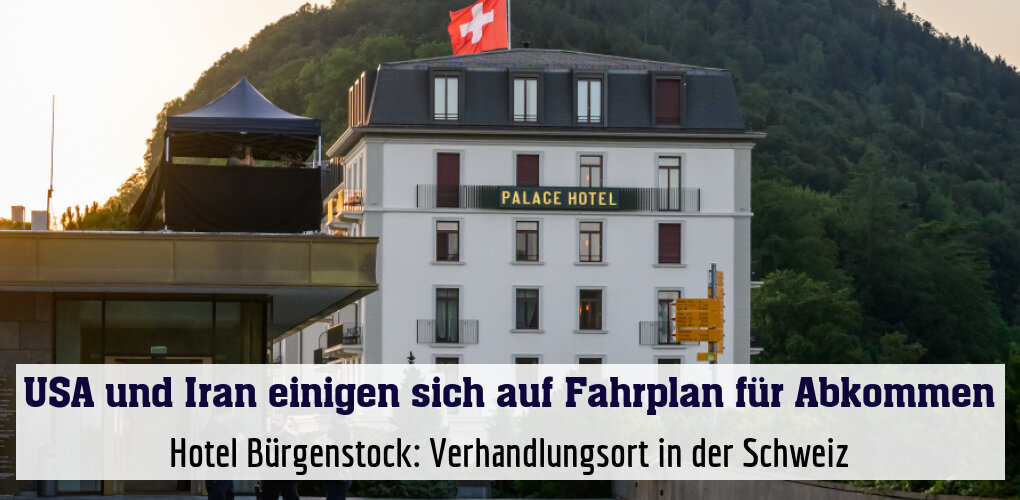 Hotel Bürgenstock: Verhandlungsort in der Schweiz