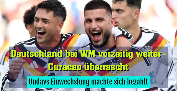 Undavs Einwechslung machte sich bezahlt