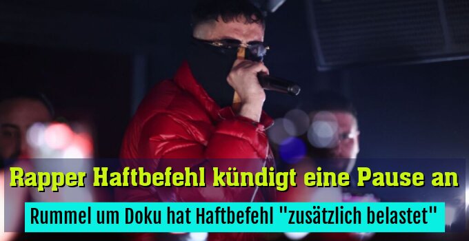 Rummel um Doku hat Haftbefehl "zusätzlich belastet"