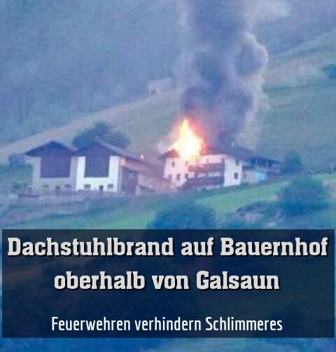 Feuerwehren verhindern Schlimmeres