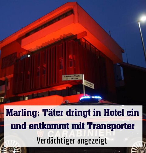 Verdächtiger angezeigt 