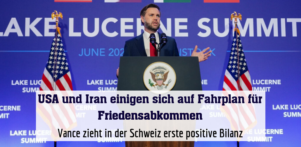Vance zieht in der Schweiz erste positive Bilanz
