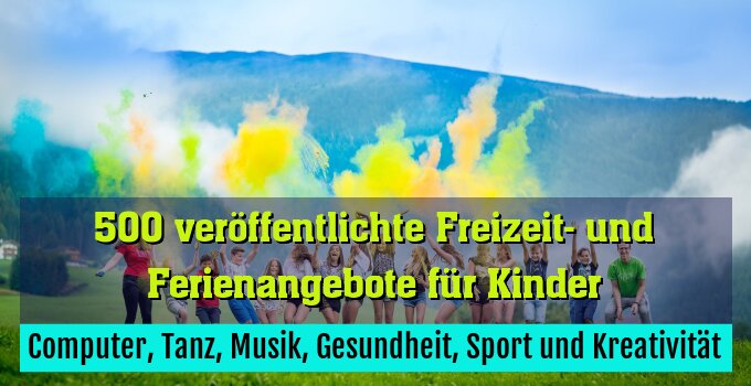 Computer, Tanz, Musik, Gesundheit, Sport und Kreativität