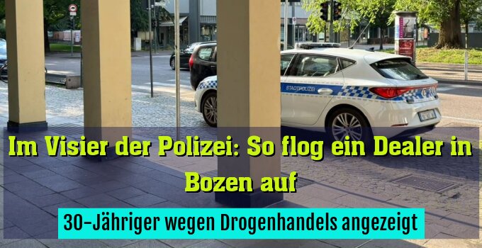 30-Jähriger wegen Drogenhandels angezeigt