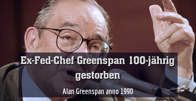 Alan Greenspan anno 1990