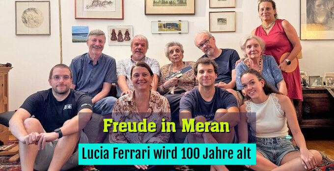 Lucia Ferrari wird 100 Jahre alt