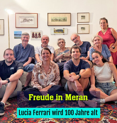 Lucia Ferrari wird 100 Jahre alt