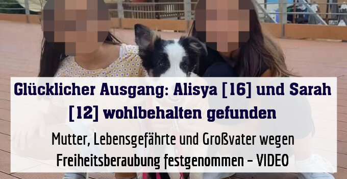 Mutter, Lebensgefährte und Großvater wegen Freiheitsberaubung festgenommen – VIDEO