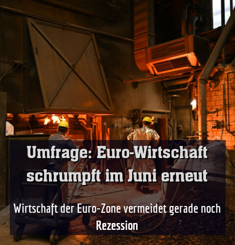 Wirtschaft der Euro-Zone vermeidet gerade noch Rezession