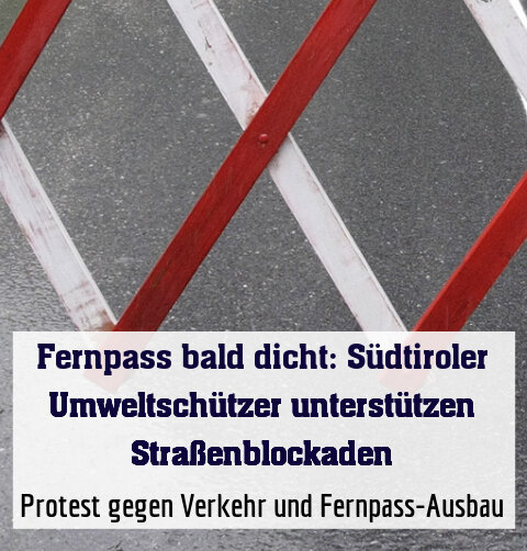 Protest gegen Verkehr und Fernpass-Ausbau