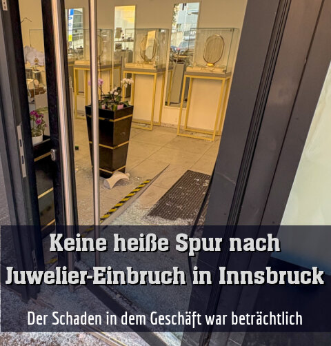 Der Schaden in dem Geschäft war beträchtlich