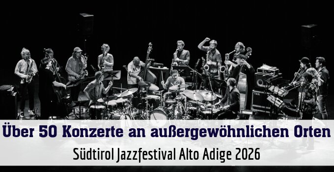 Südtirol Jazzfestival Alto Adige 2026