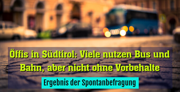 Ergebnis der Spontanbefragung