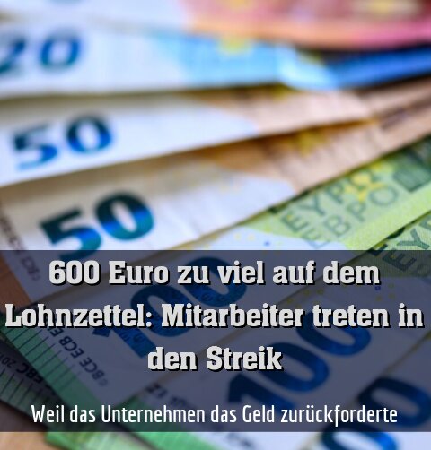 Weil das Unternehmen das Geld zurückforderte