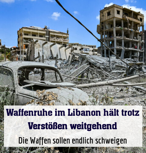 Die Waffen sollen endlich schweigen