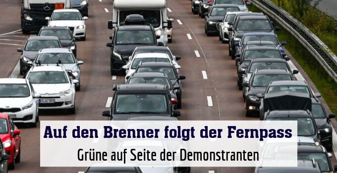 Grüne auf Seite der Demonstranten