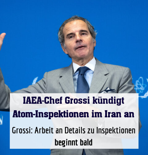 Laut IAEA-Chef Rafael Grossi werden gerade Details geklärt