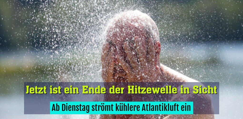 Ab Dienstag strömt kühlere Atlantikluft ein