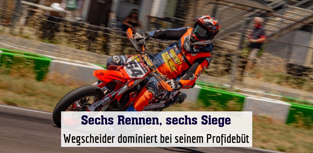 Wegscheider dominiert bei seinem Profidebüt