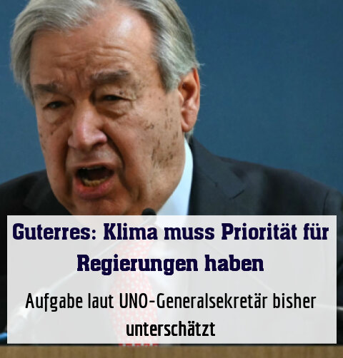 Aufgabe laut UNO-Generalsekretär bisher unterschätzt