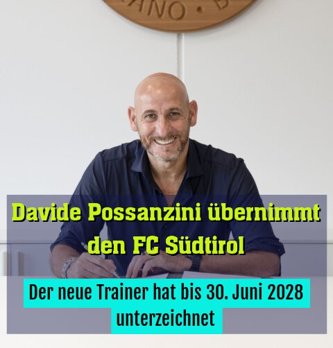 Der neue Trainer hat bis 30. Juni 2028 unterzeichnet