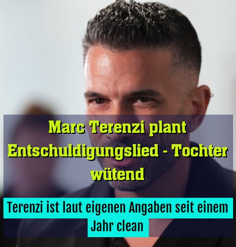 Terenzi ist laut eigenen Angaben seit einem Jahr clean