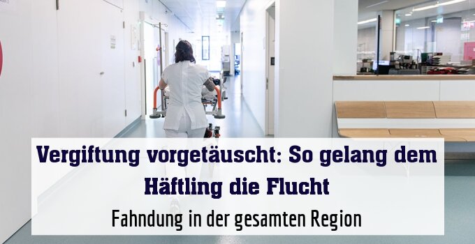 Fahndung in der gesamten Region