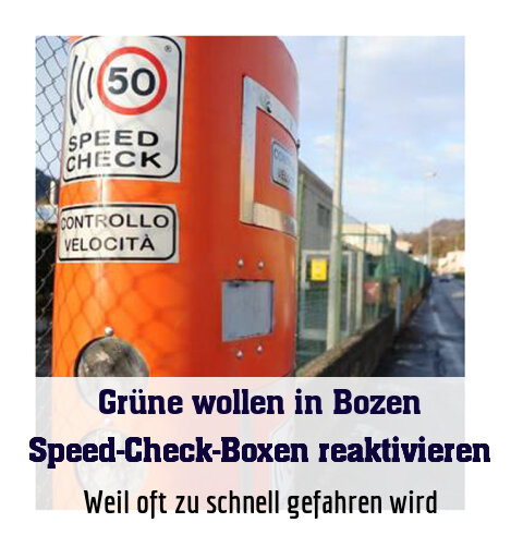 Weil oft zu schnell gefahren wird