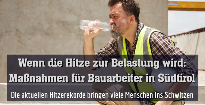 Die aktuellen Hitzerekorde bringen viele Menschen ins Schwitzen