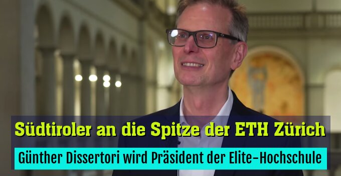 Günther Dissertori wird Präsident der Elite-Hochschule