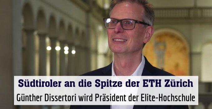 Günther Dissertori wird Präsident der Elite-Hochschule