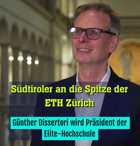 Günther Dissertori wird Präsident der Elite-Hochschule
