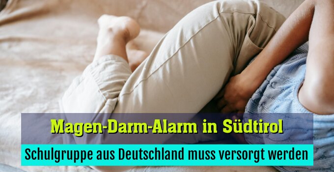 Schulgruppe aus Deutschland muss versorgt werden