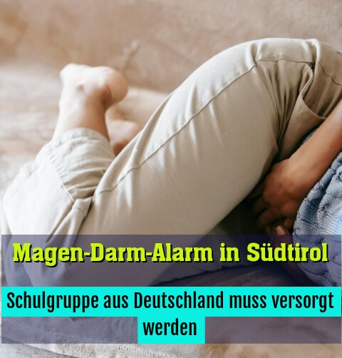 Schulgruppe aus Deutschland muss versorgt werden