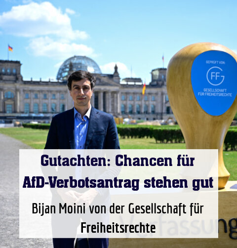 Bijan Moini von der Gesellschaft für Freiheitsrechte