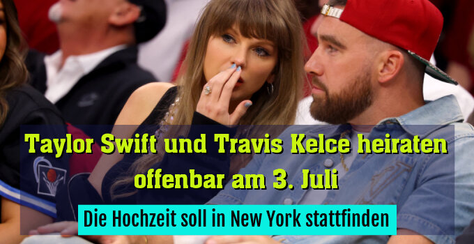 Die Hochzeit soll in New York stattfinden