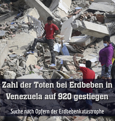 Suche nach Opfern der Erdbebenkatastrophe