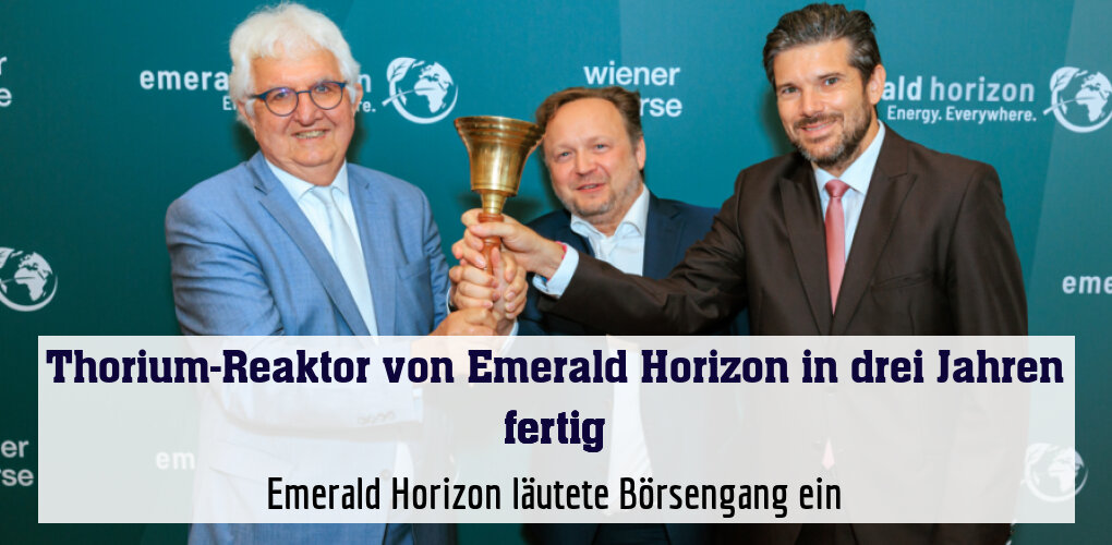 Emerald Horizon läutete Börsengang ein