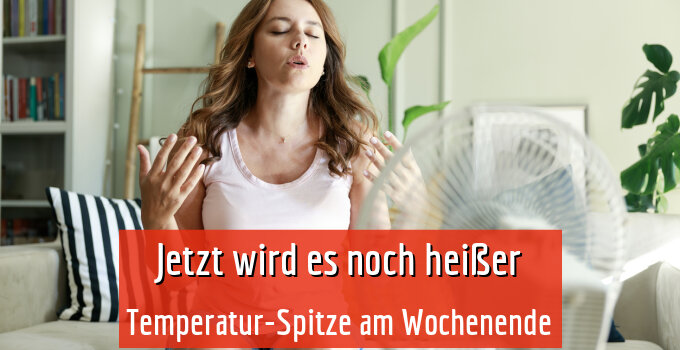 Temperatur-Spitze am Wochenende