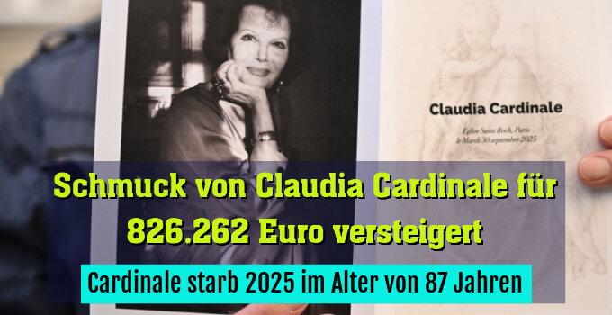 Cardinale starb 2025 im Alter von 87 Jahren