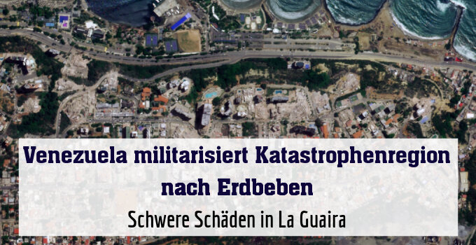 Schwere Schäden in La Guaira
