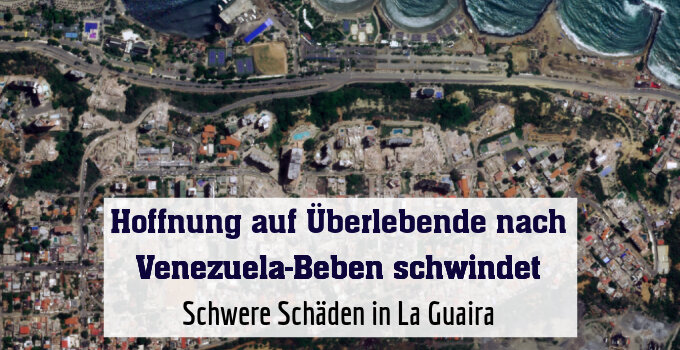 Schwere Schäden in La Guaira
