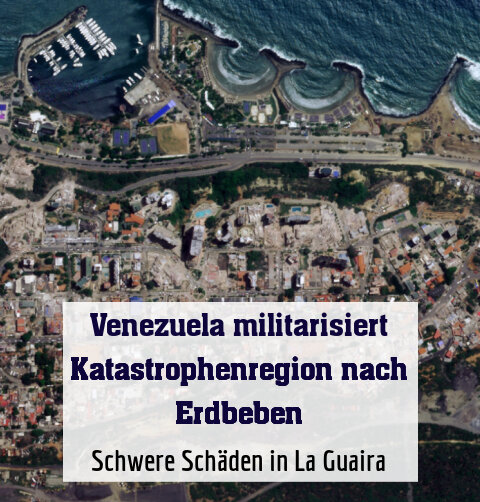 Schwere Schäden in La Guaira