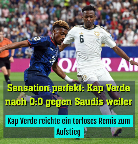 Kap Verde reichte ein torloses Remis zum Aufstieg