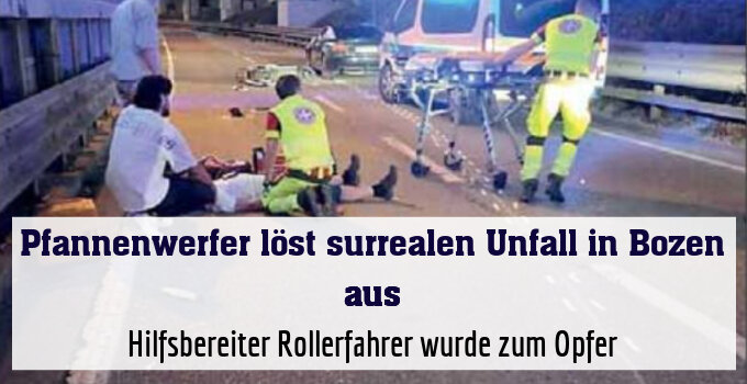 Hilfsbereiter Rollerfahrer wurde zum Opfer