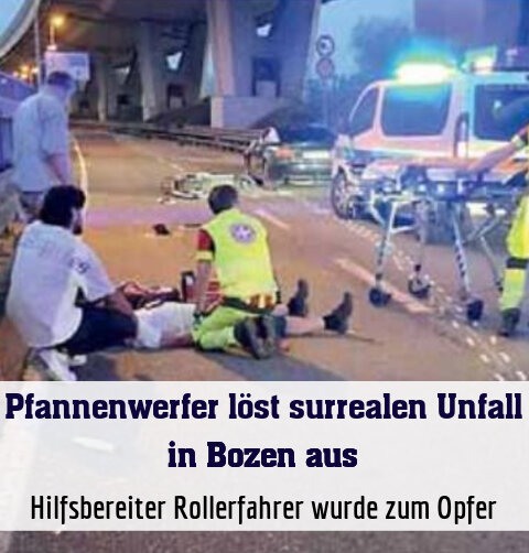 Hilfsbereiter Rollerfahrer wurde zum Opfer
